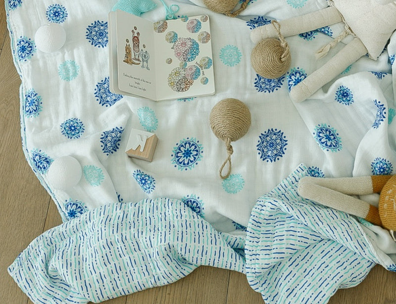 ORGANIC SNUG BLANKET - MANDALA