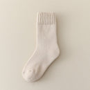Unisex Thickened Children’s Fleece-lined Mid-Calf Socks